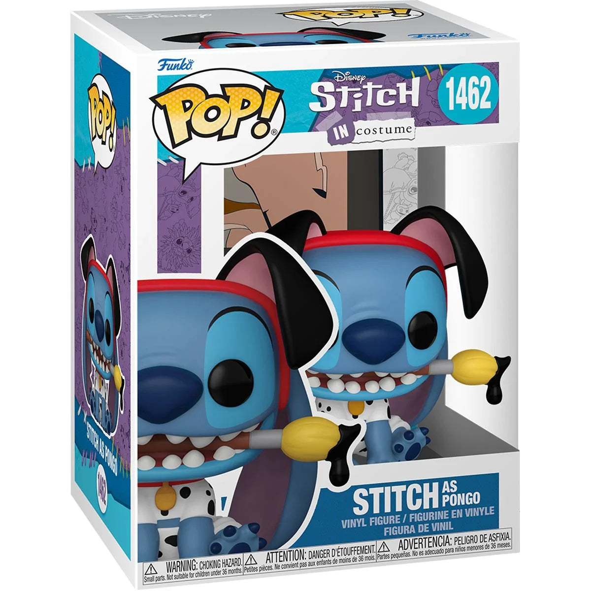 Funko Pop! Disney: Stitch in Costume - Stitch as Pongo 1462