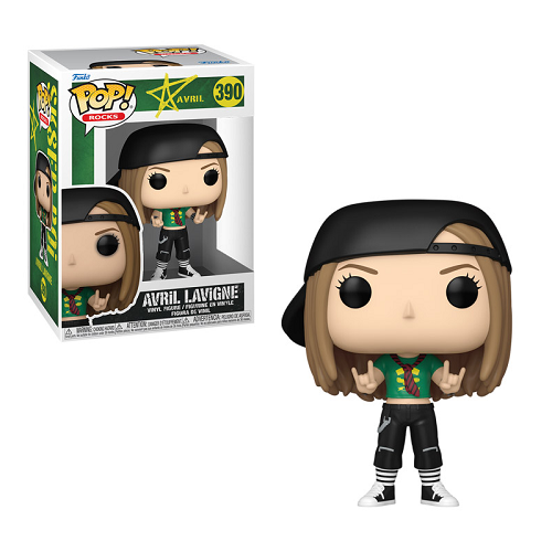 Funko Pop! Rocks: Avril Lavigne 390 - Caja con Detalles