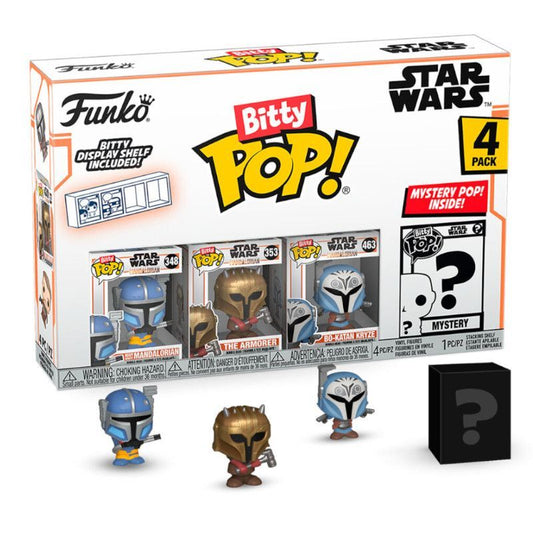 Funko Bitty Pop! Star Wars -  4Pack (Heavy Mandalorian)