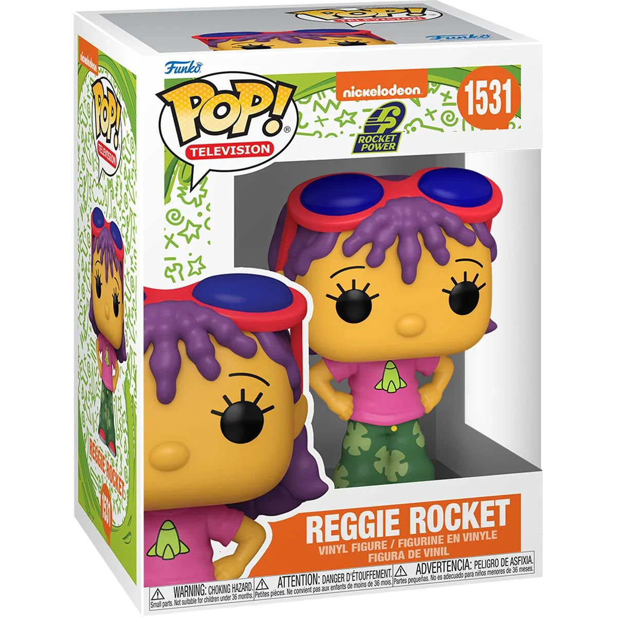 Funko Pop! Nickelodeon: Rocket Power - Reggie Rocket 1531