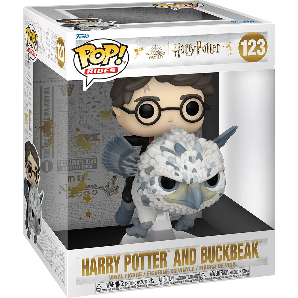 Funko Pop! Harry Potter: Harry Potter and the Prisoner of Azkaban - Harry Potter and Buckbeak 123 - (Ride)