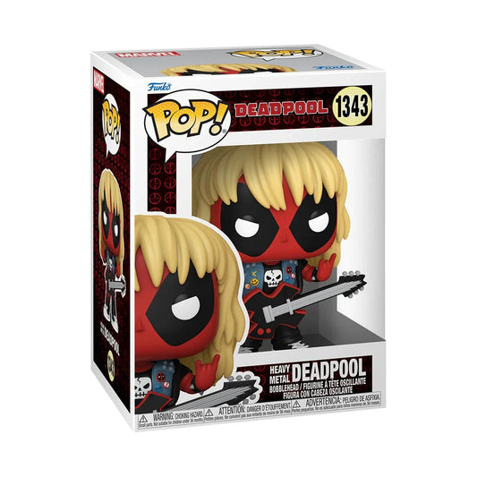 Funko Pop! Marvel:  Deadpool - Deadpool Parody Heavy Metal  1343