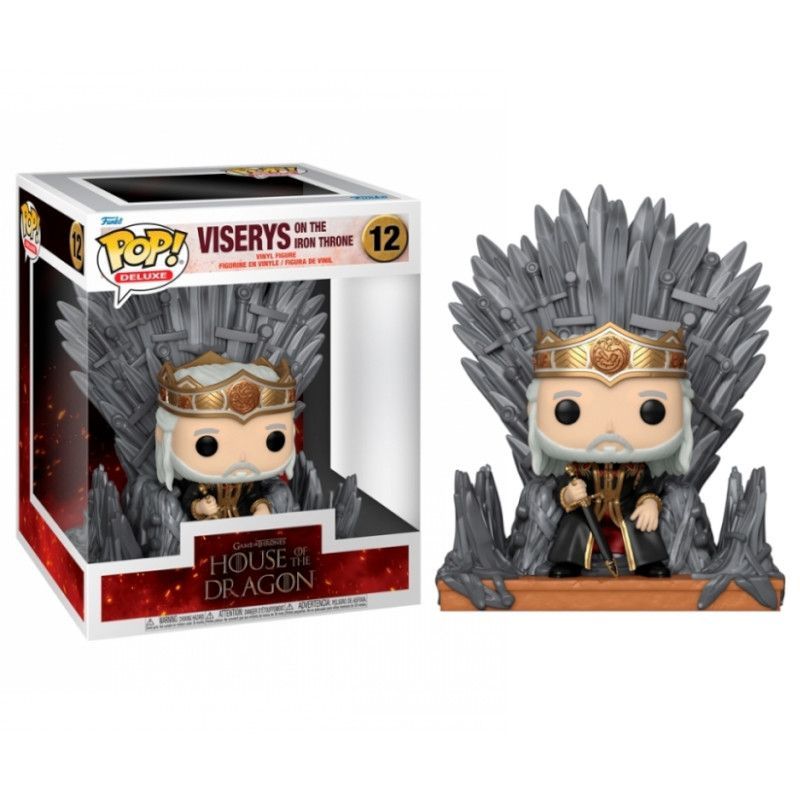 Funko Pop! House of the Dragon - Viserys on the Iron Throne 12 - (Deluxe)