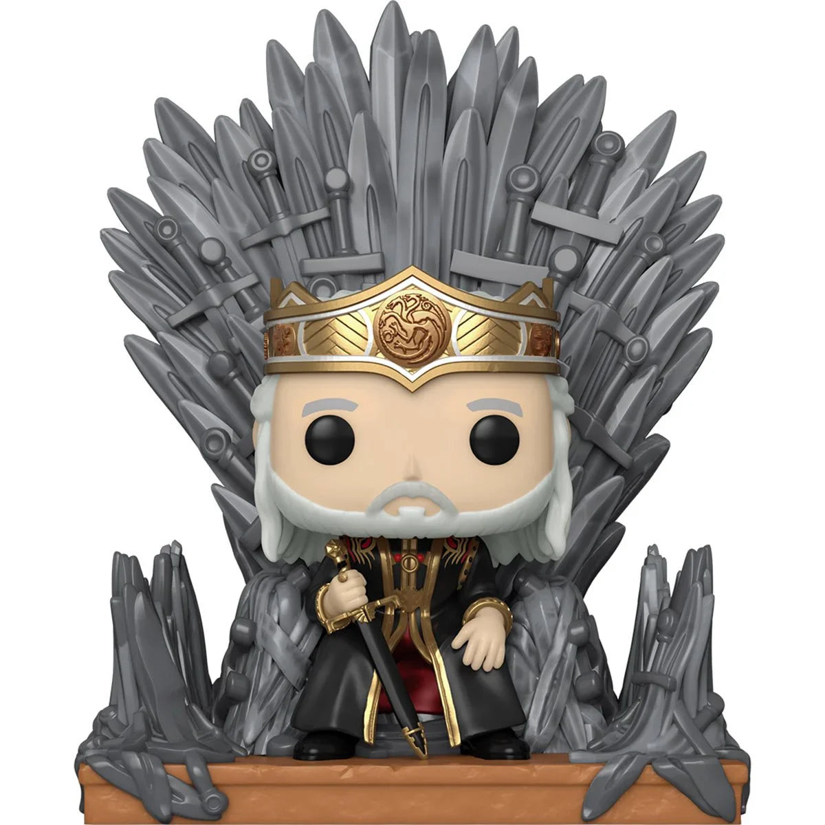 Funko Pop! House of the Dragon - Viserys on the Iron Throne 12 - (Deluxe)