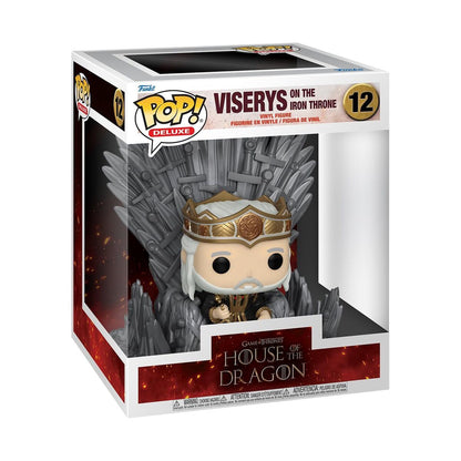 Funko Pop! House of the Dragon - Viserys on the Iron Throne 12 - (Deluxe)