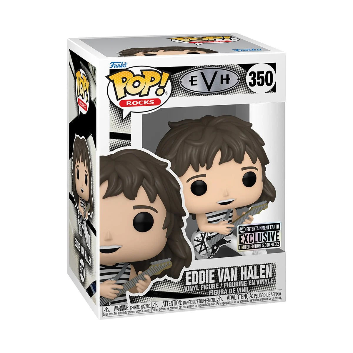 Funko Pop! Rocks: Eddie Van Halen 350 - Entertainment Earth Exclusive