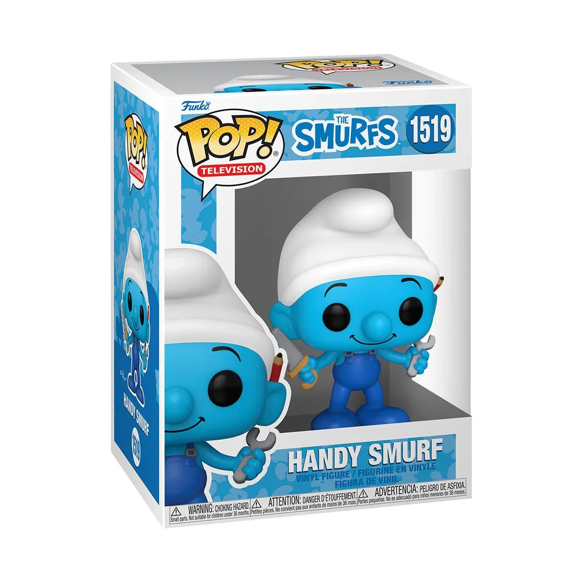 Funko Pop! Television: The Smurfs - Handy Smurf 1519