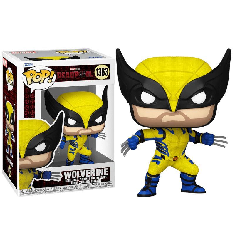 Funko Pop! Marvel: Deadpool & Wolverine - Wolverine 1363 (Caja con Detalles)