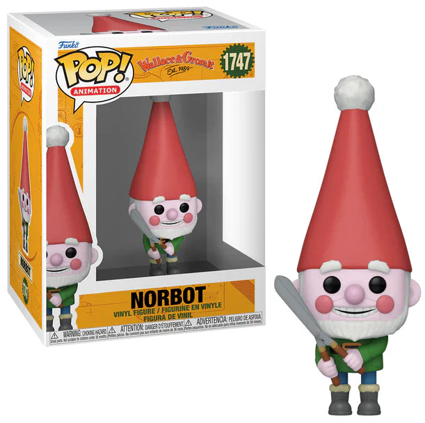 Funko Pop! Animado: Wallace and Gromit - Norbot 1747