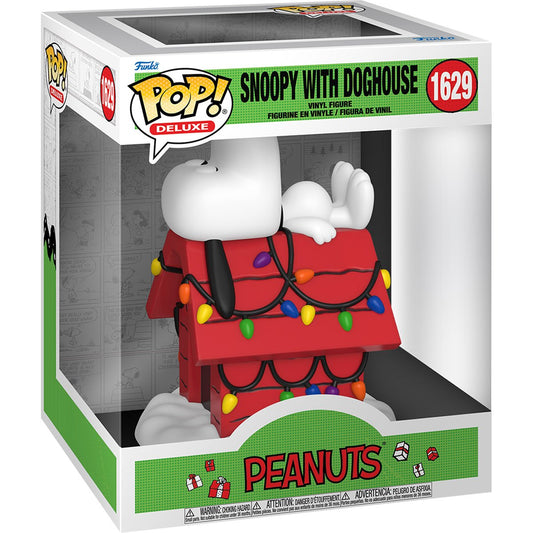 Funko Pop! Television: A Charlie Brown Christmas (Peanuts) - Snoopy with Doghouse 1629 (Deluxe)