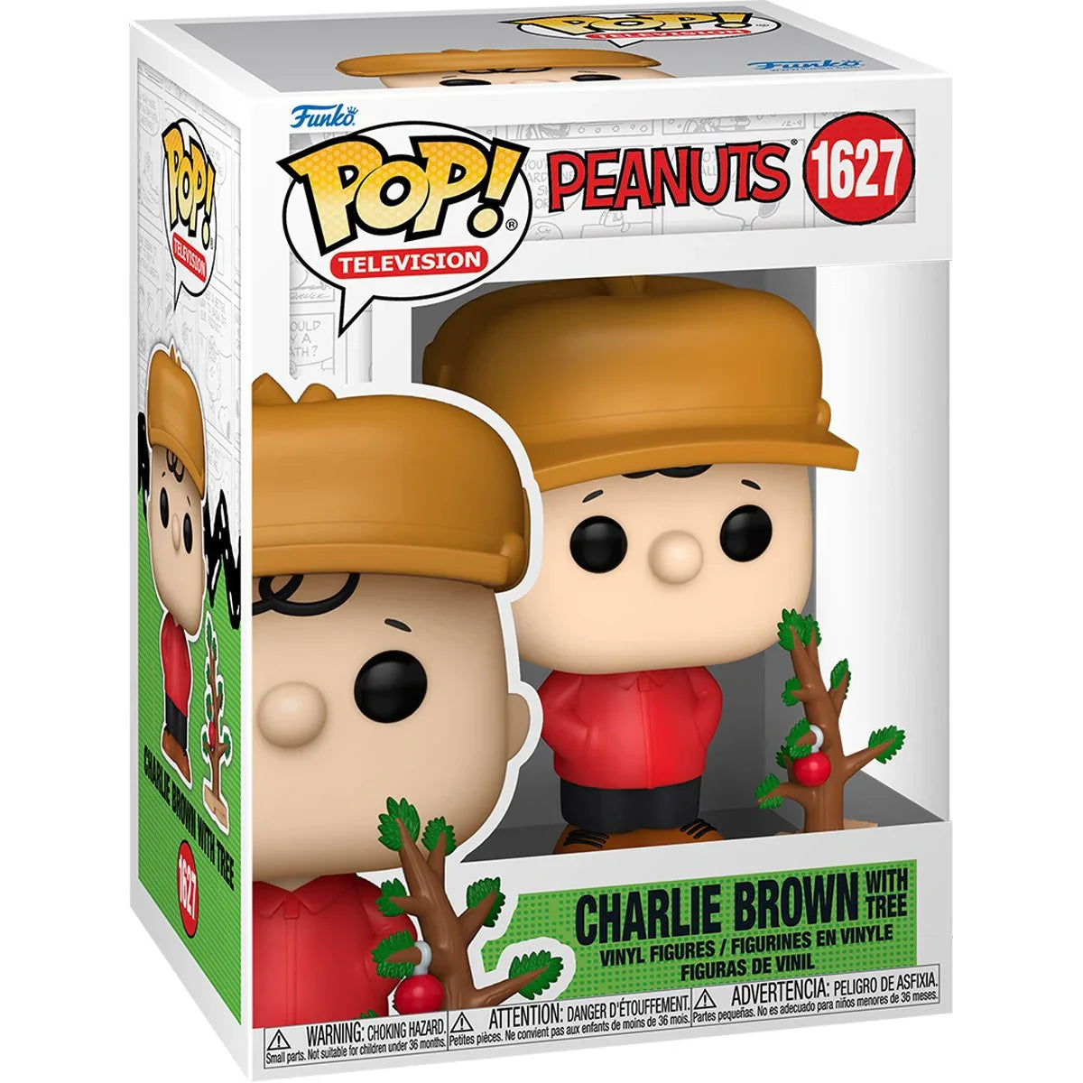 Funko Pop! Television: A Charlie Brown Christmas (Peanuts) -  Charlie Brown with Tree 1627