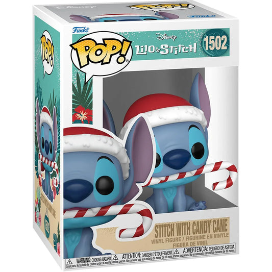 Funko Pop! Disney: Lilo & Stitch | Holiday - Stitch with Candy Cane 1502