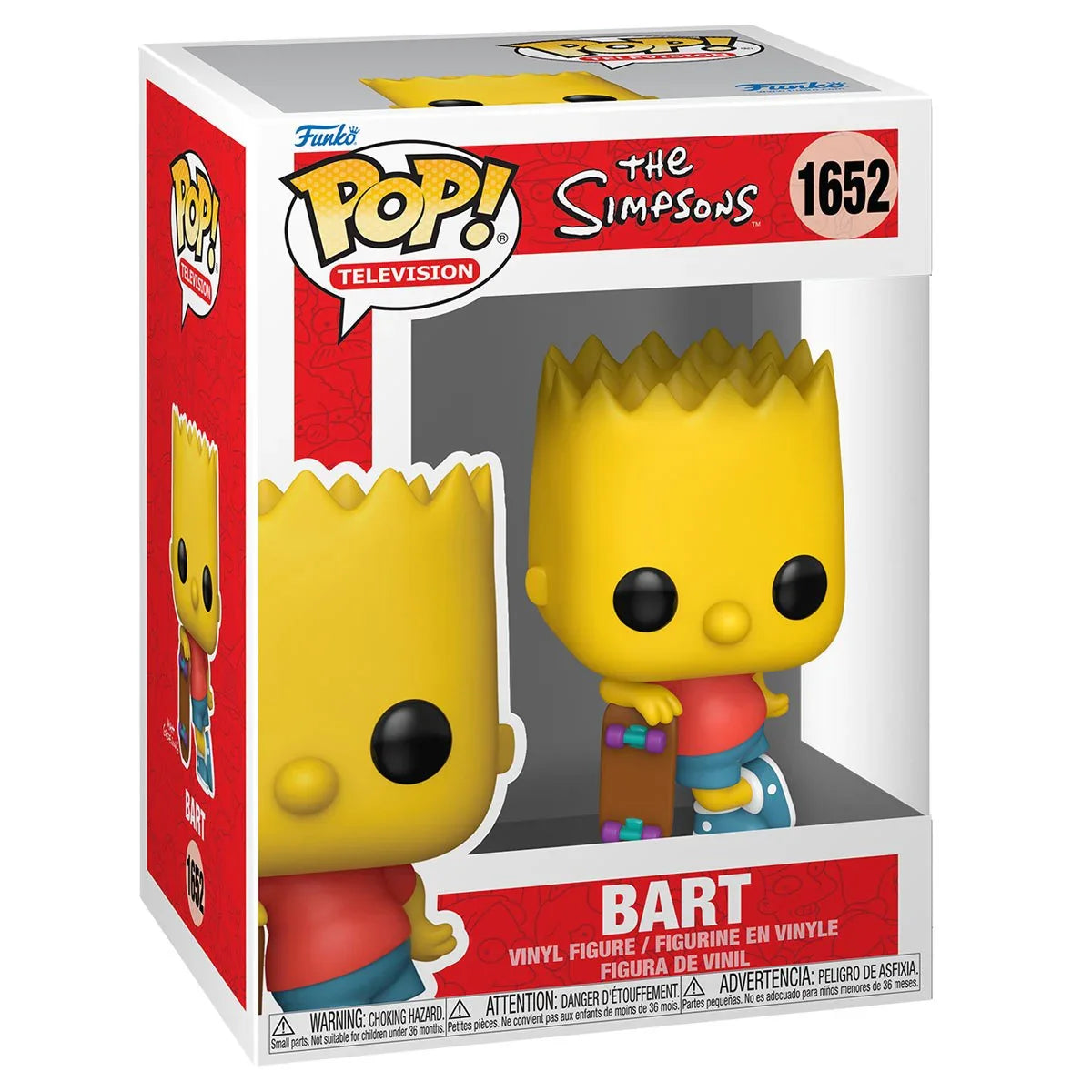 Funko Pop! Television: The Simpsons - Bart with Skateboard 1652