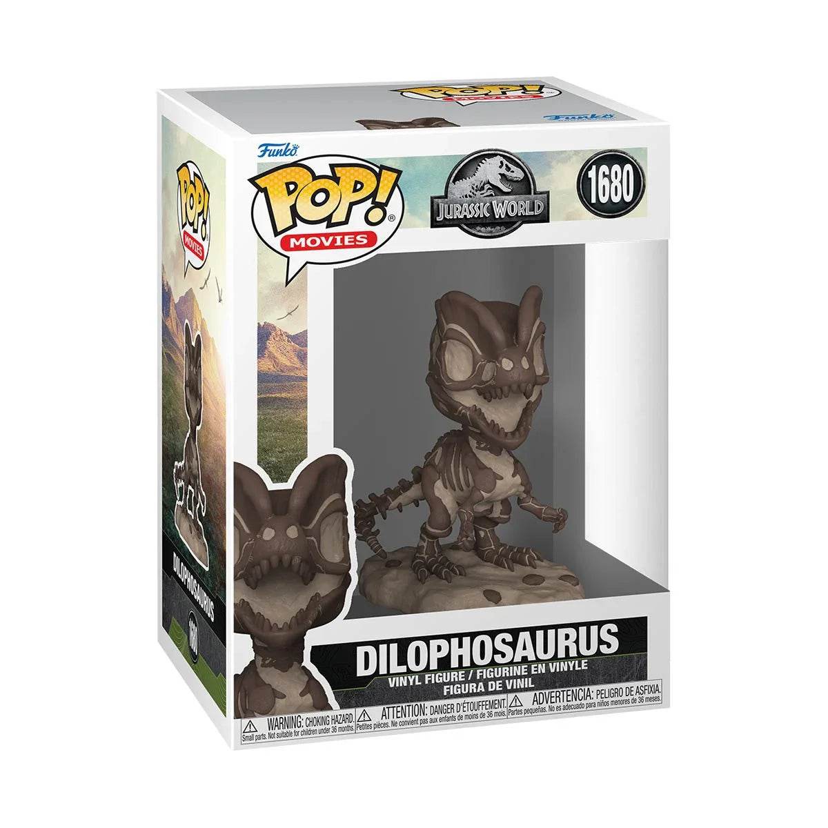 Funko Pop! Movies: Jurassic World - Fossil Dilophosaurus 1680