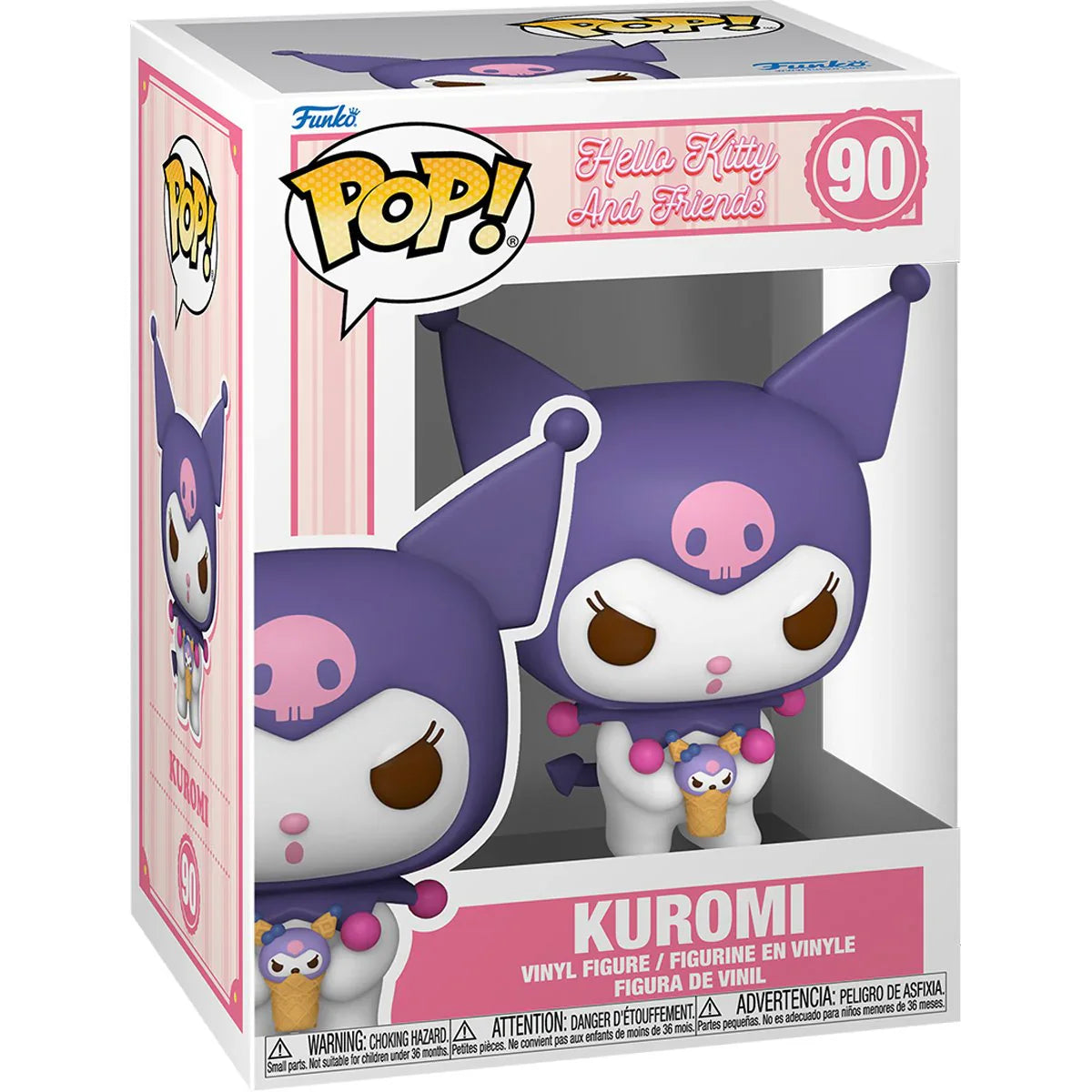 Funko Pop! Sanrio: Hello Kitty and Friends - Kuromi with Dessert 90