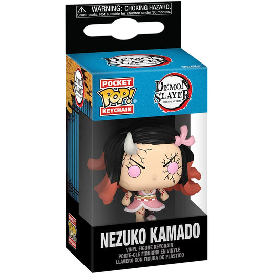 Funko Pop! POCKET KEYCHAIN|Anime: Demon Slayer - Nezuko Kamado (Demon Form)