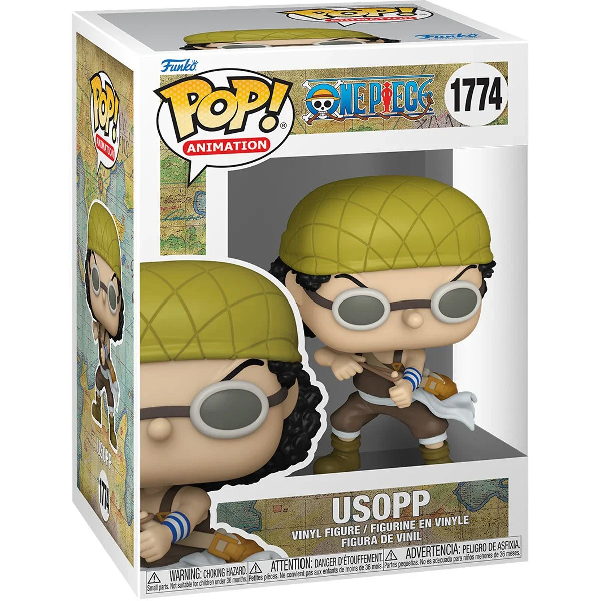 Funko Pop! Anime: One Piece | East Blue - Ussop w/rubber band of doom 1774