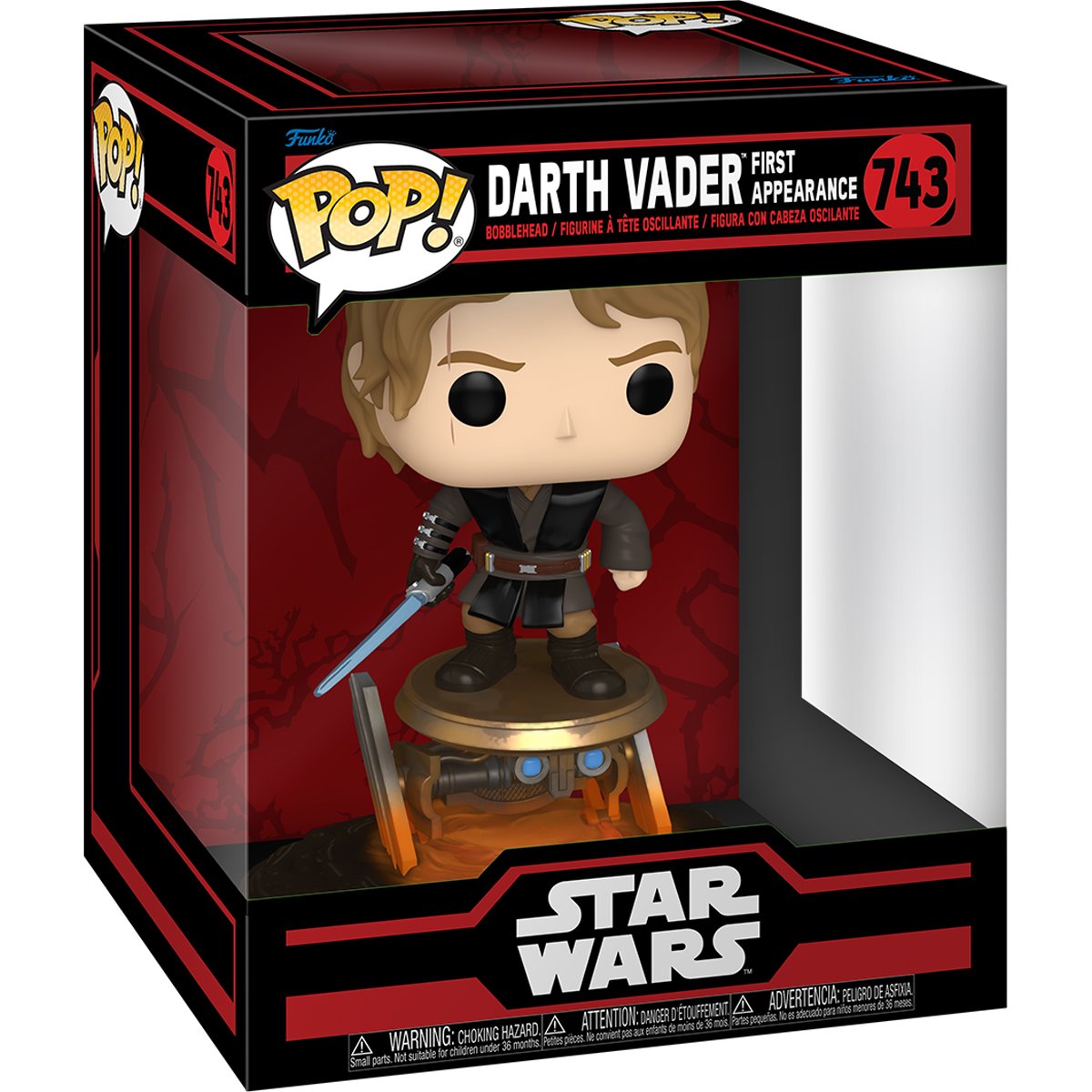 Funko Pop! Star Wars : Dark Side - Darth Vader First Appearance 743 (Deluxe)