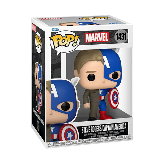 Funko Pop! Marvel: Comics Split - Steve Rogers/Captain America 1431