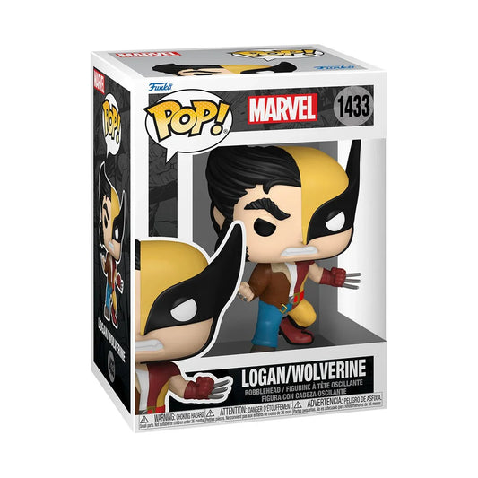 Funko Pop! Marvel: Comics Split - Logan / Wolverine 1433