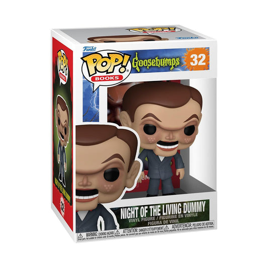 Funko Pop! Books: Goosebumps (Escalofríos) - Night of the Living Dummy (La noche del muñeco viviente) 32