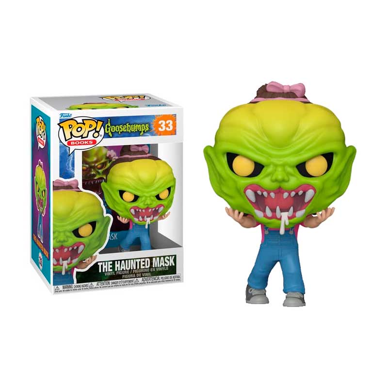 Funko Pop! Books: Goosebumps (Escalofríos) - The Haunted Mask (La máscara encantada) 33