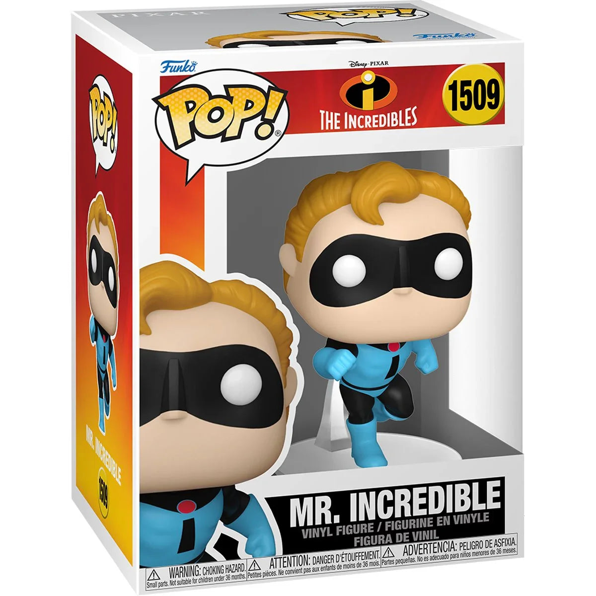 Funko Pop! Disney | Pixar: The Incredibles (Los Increibles) 20th Anniversary: Mr. Increible 1509