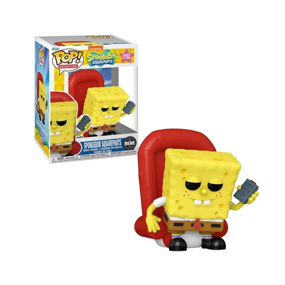 Funko Pop! Meme: SpongeBob SquarePants (Bob Esponja) - Bob Esponja 1752 (Premium)