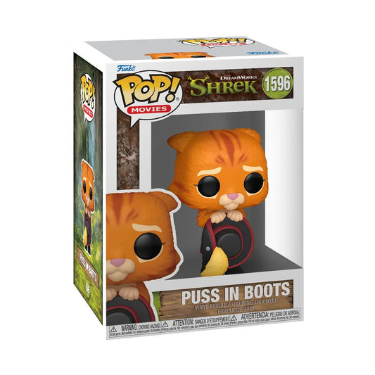 Funko Pop! Movies: DreamWork's 30th Anniversary | Shrek - Puss in Boots (Gato con Botas) 1596