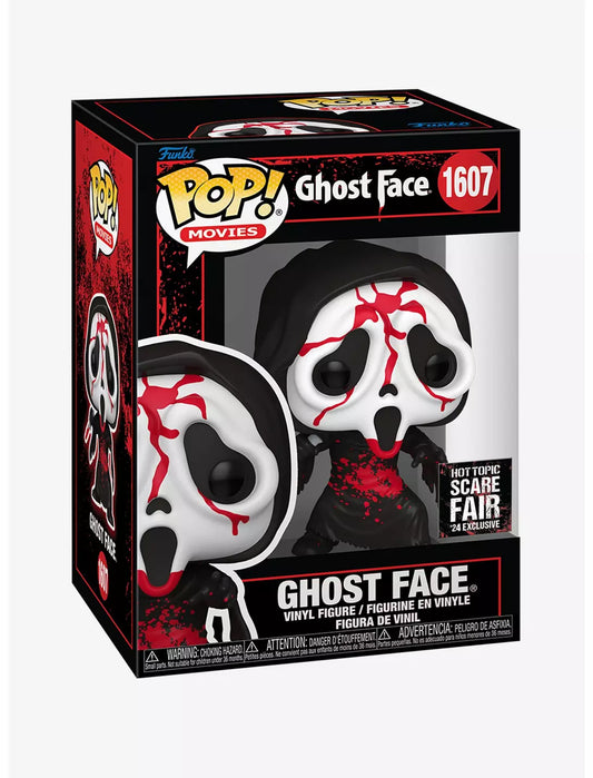 Funko Pop! Movies: Scream - Ghost Face 1607 - Hot Topic Scare Fair '24 Exclusive