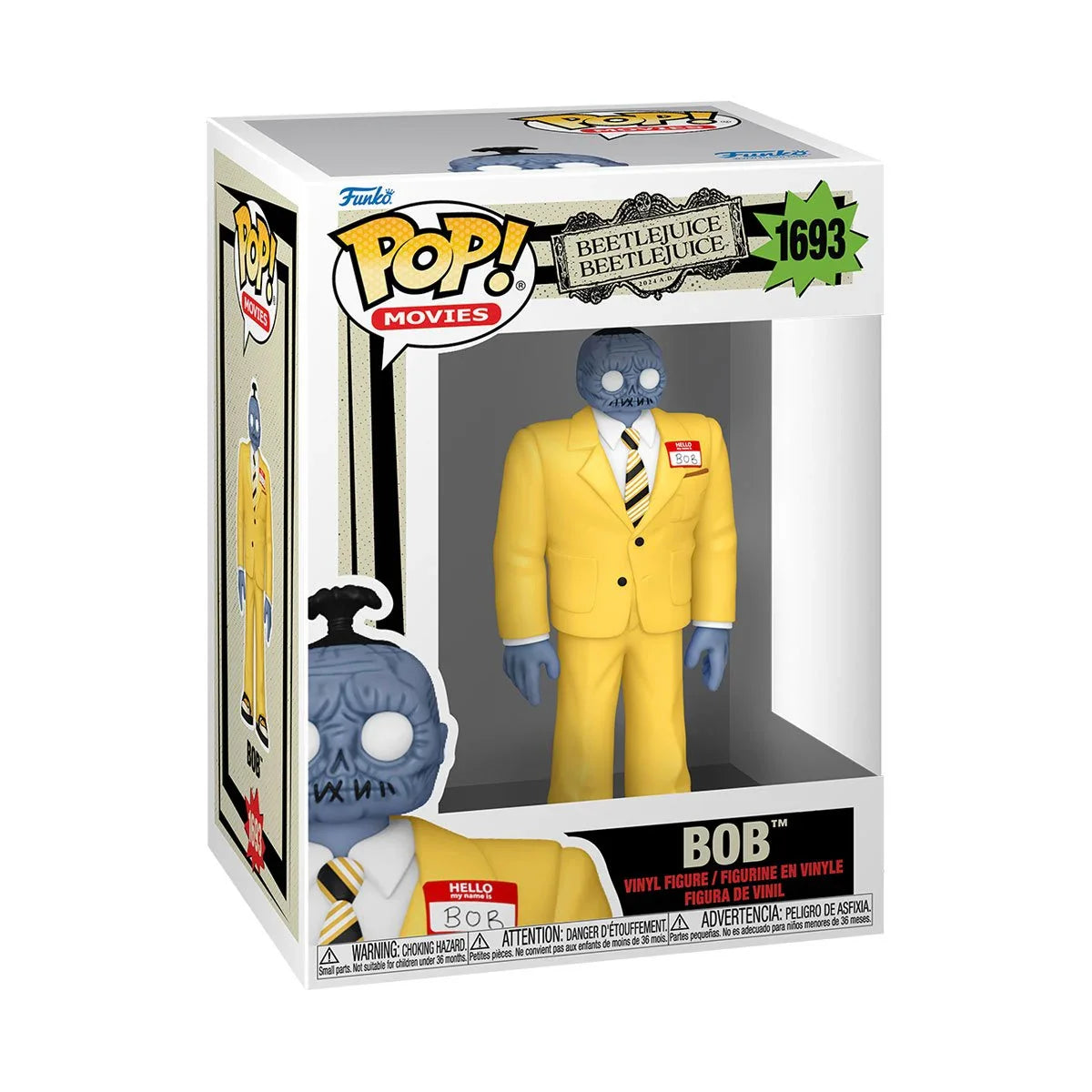 Funko Pop! Movies: Beetlejuice 2 - Bob Yellow Suit 1693