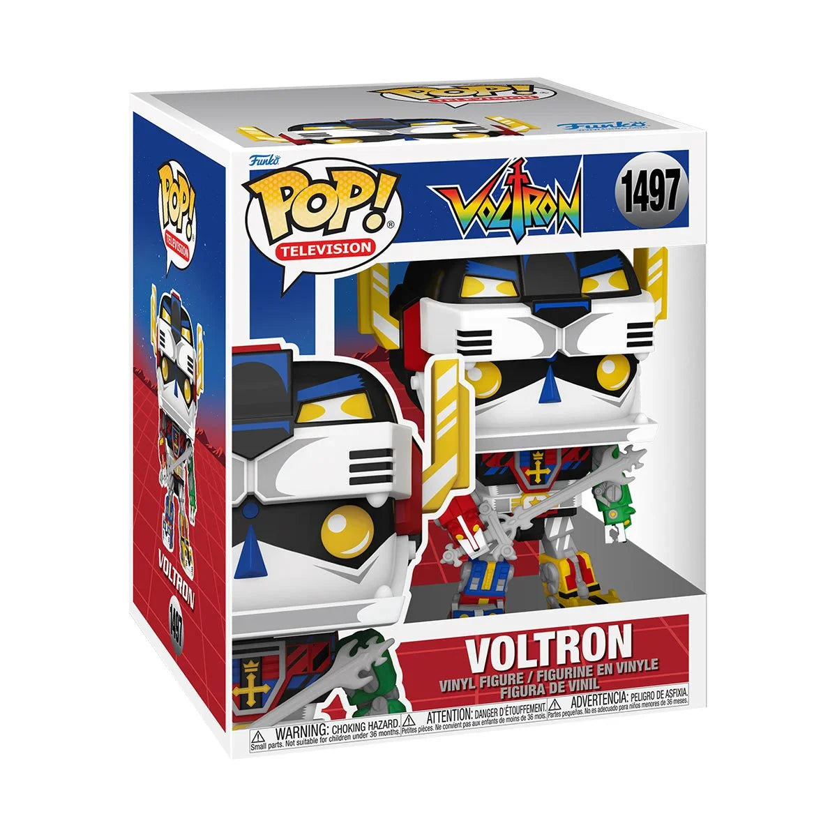 Funko Pop! Television: Voltron Retro 1497 - (Super) 6 Inch