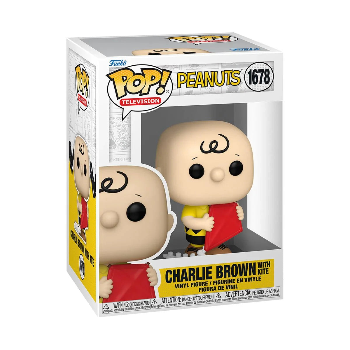 Funko Pop! Television: Peanuts - Charlie Brown with Kite 1678