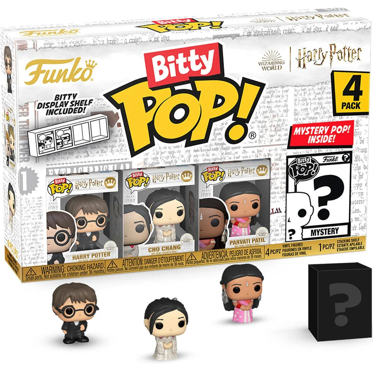 Funko BITTY Pop! Harry Potter (y el Cáliz de Fuego) - 4pack (Harry)