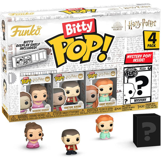 Funko BITTY Pop! Harry Potter (y el Cáliz de Fuego) - 4pack (Hermione Granger)