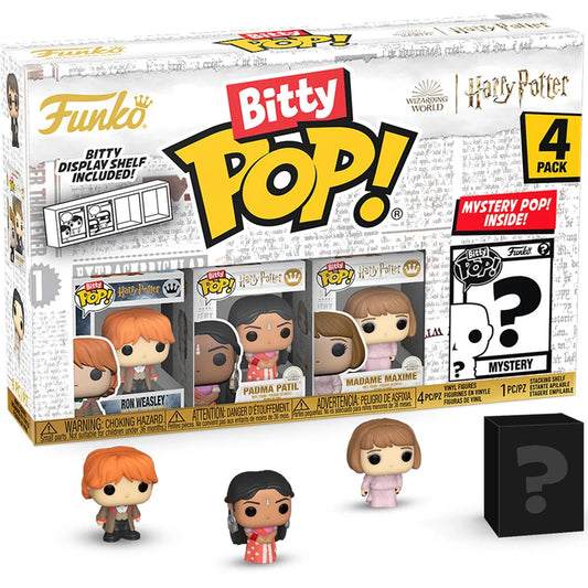 Funko BITTY Pop! Harry Potter (y el Cáliz de Fuego) - 4pack (Ron Weasley)