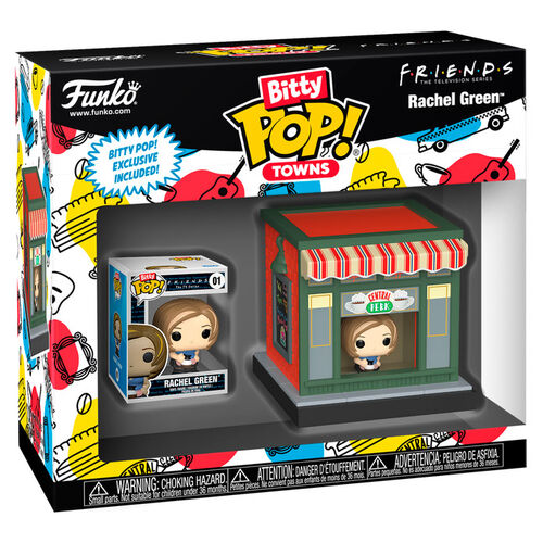 Funko BITTY Pop! Friends: Rachel Green and Central Perk Funko (Town)