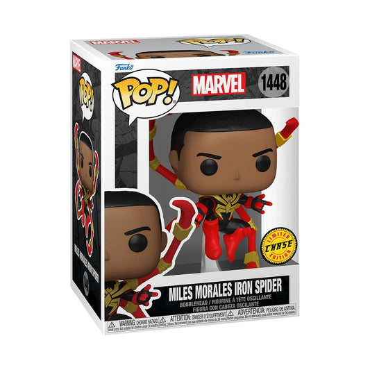 Funko Pop! Marvel: Spider-man Comics - Miles Morales Iron Spider 1448 - CHASE