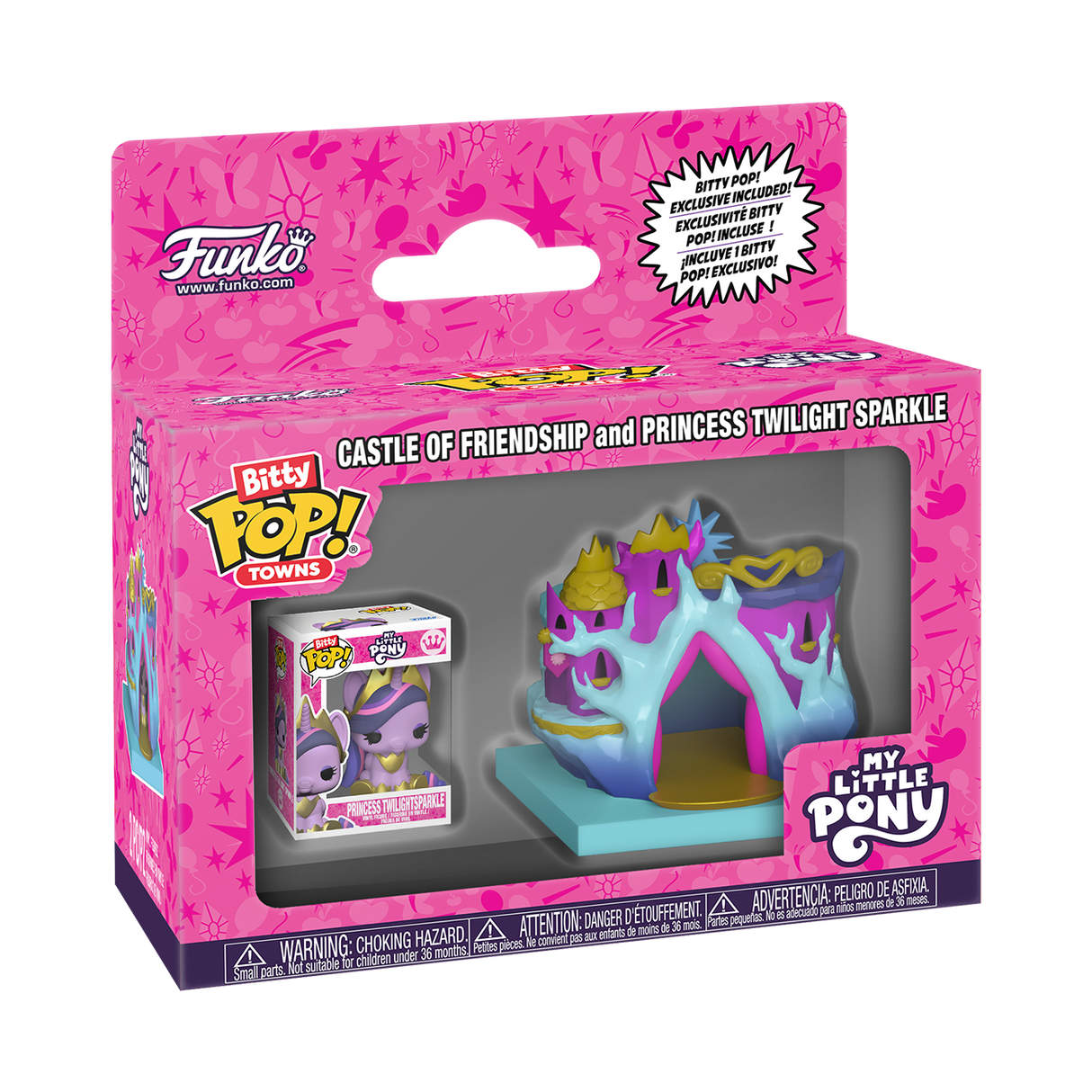 Funko Bitty Pop! Animation: My Little Pony -  Castle of Friendship (TOWN)