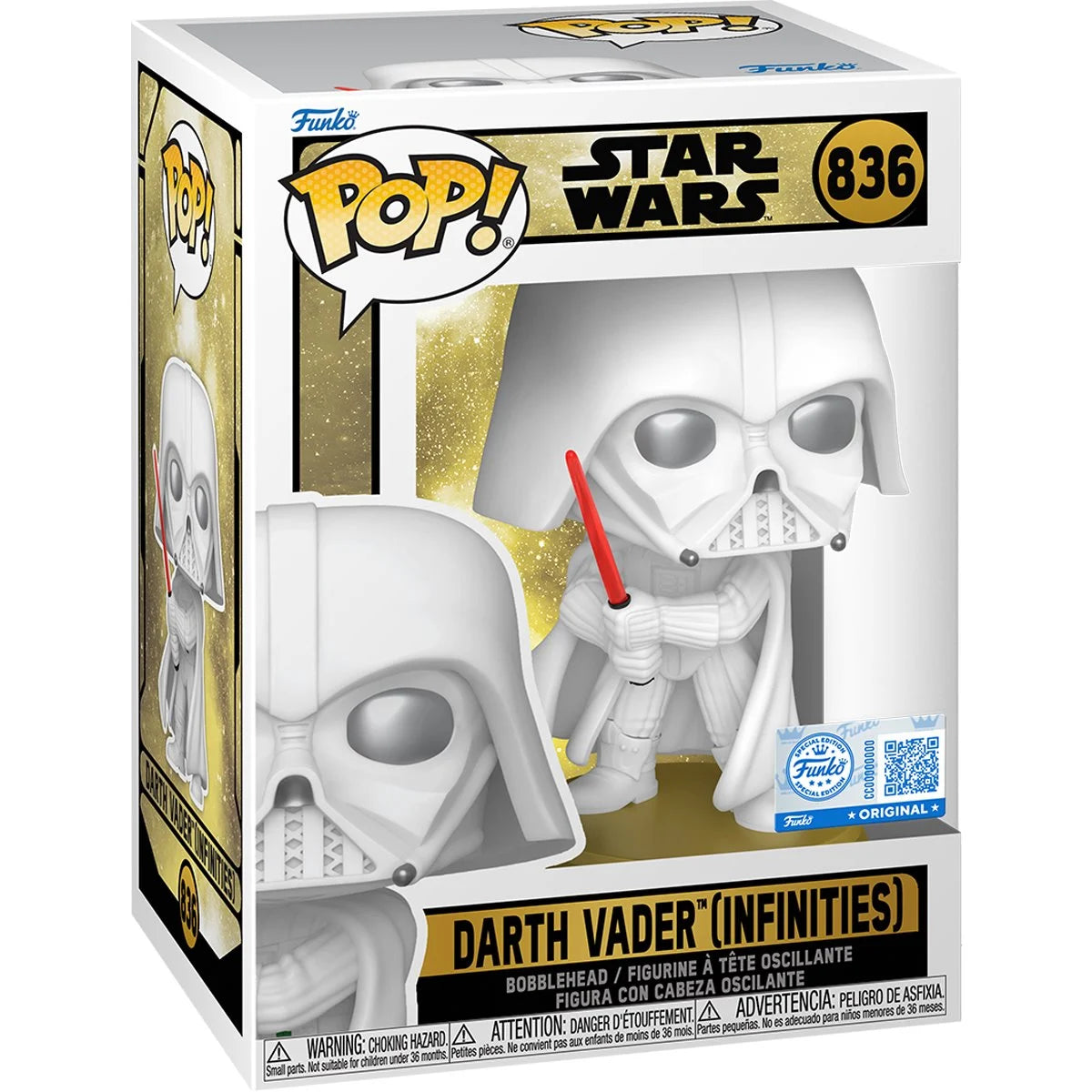 Funko Pop! Star Wars: Star Wars Legends - Darth Vader (Infinities) 836 - Specialty Series