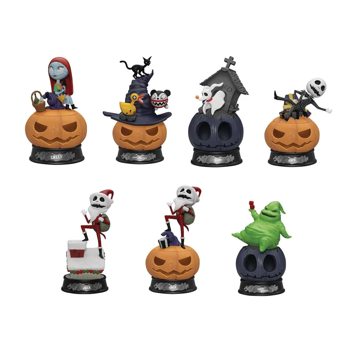 Beast Kingdom Mini D-Stage 009 The Nightmare Before Christmas Series Set (Original Box of 6)