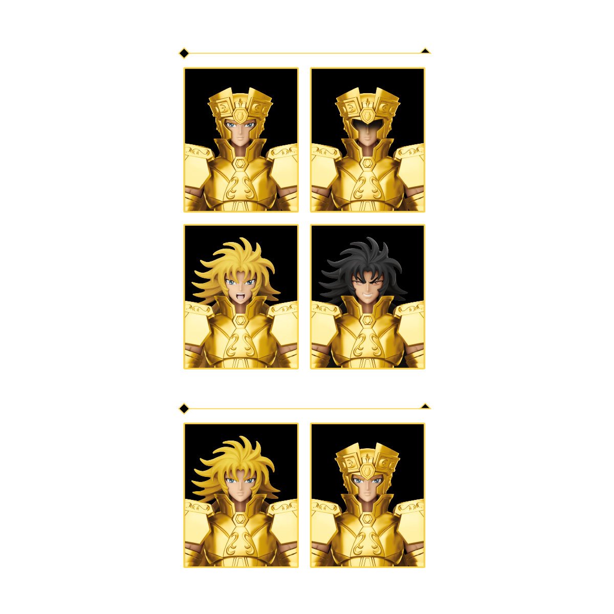 Blokees: Model Kit - Saint Seiya: Gemini Saga Champion Class 13