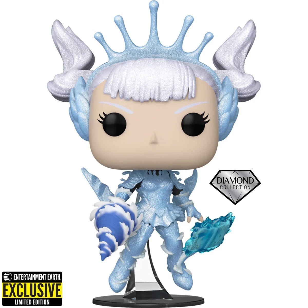 Funko Pop! Anime: Black Clover - Noelle (Valkyrie Armor) 1421 - Entertainment Earth Exclusive (Diamond)