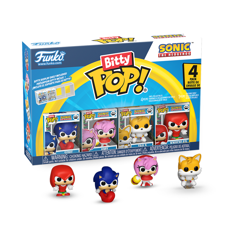 Funko Bitty Pop! Games | Sonic the Hedgehog - 4pack (Sonic)