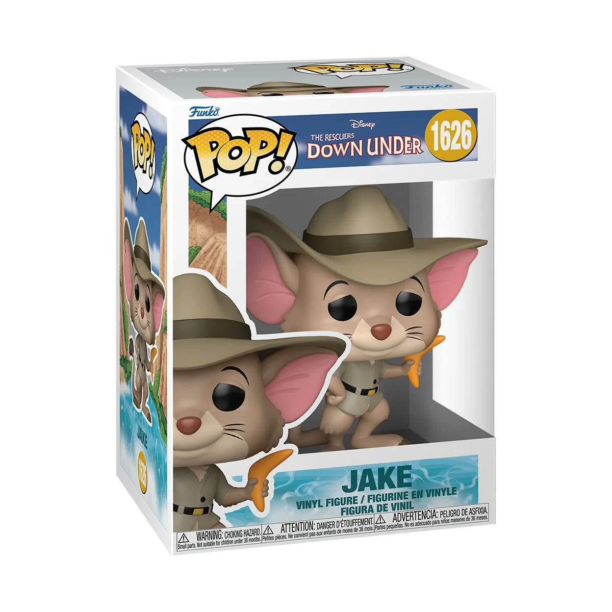 Funko Pop! Movies: The Rescuers Down Under - Jake 1626