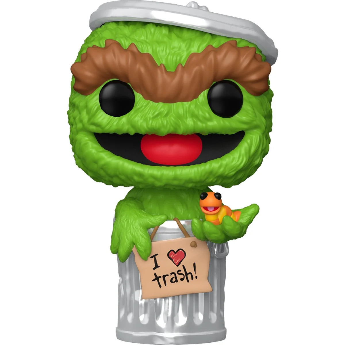 Funko Pop! Television: Sesame Street (Plaza Sesamo) - Oscar the Grouch with Slimey 1793