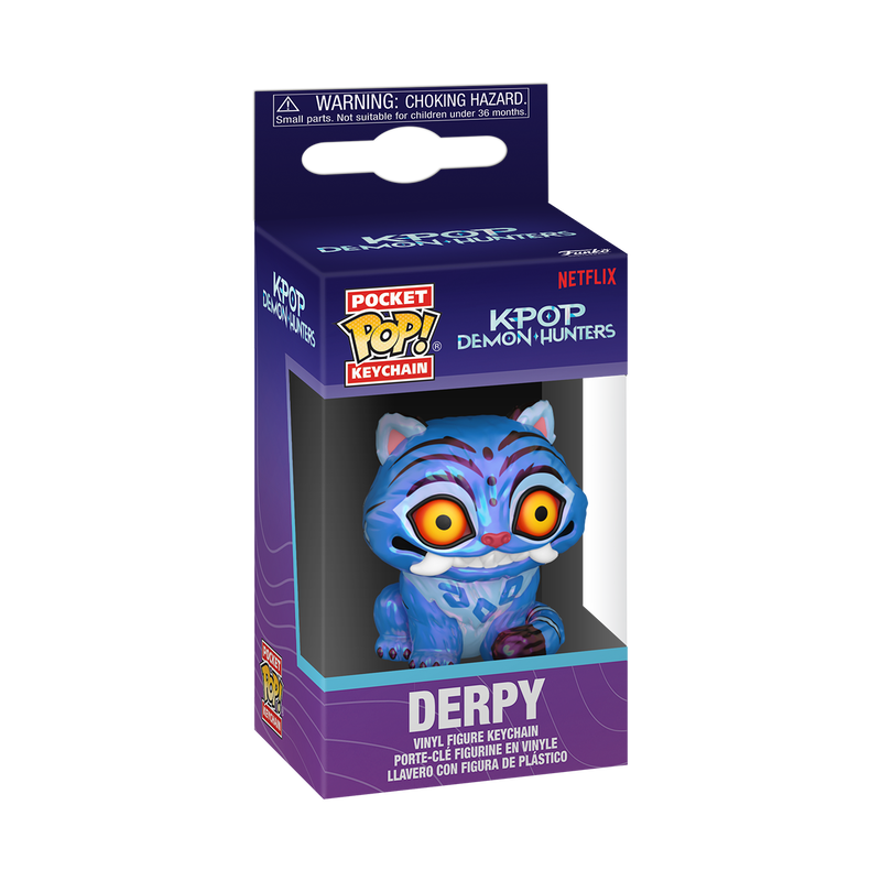 Funko Pop! Keychain: K-Pop Demon Hunters - Derpy (Pocket)