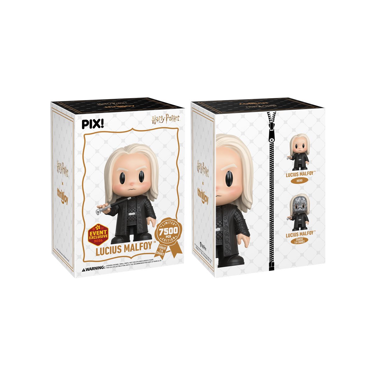ThrillJoy Pix! Harry Potter - Lucius Malfoy (Modelo aleatorio) - 2026 Convention Exclusive