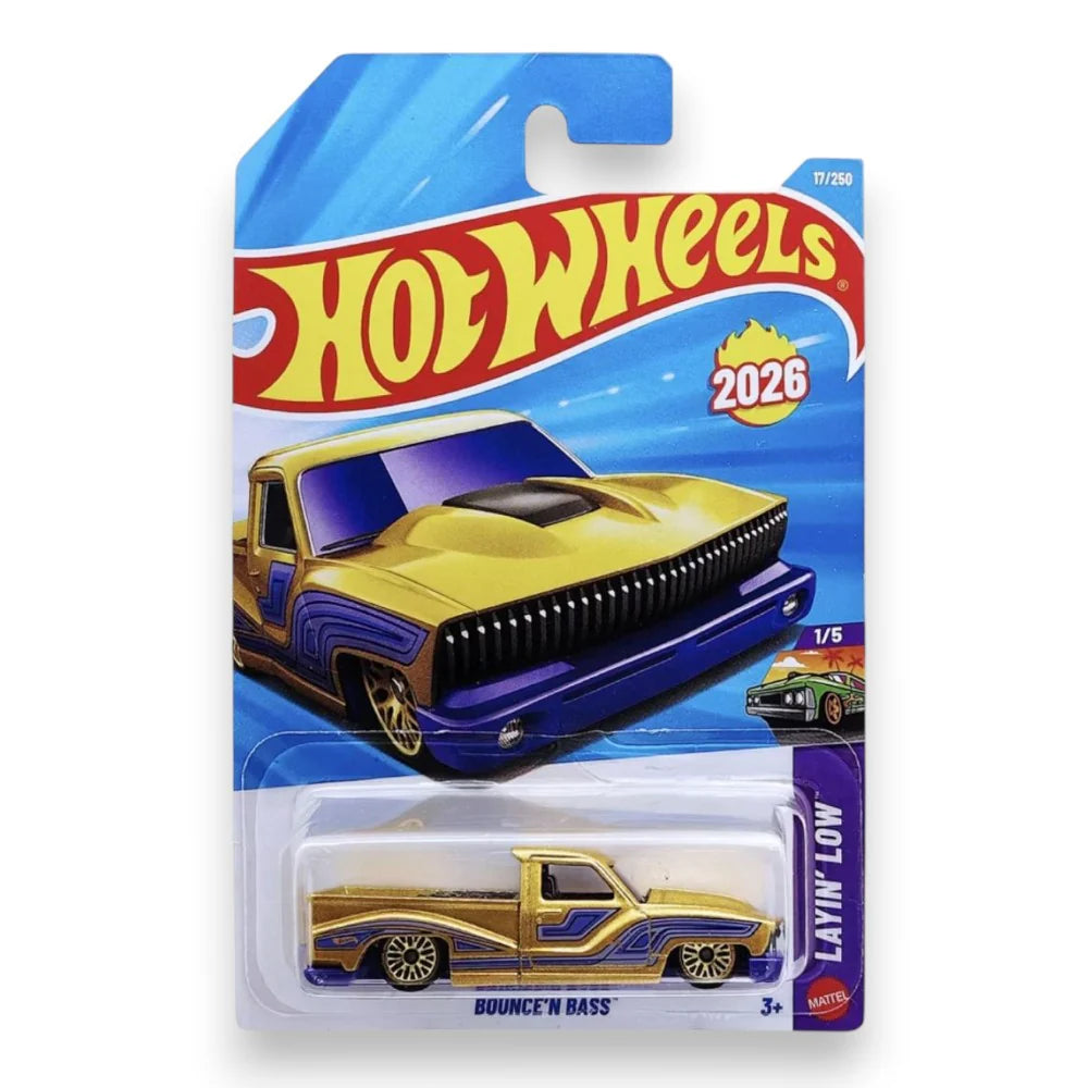 Hot Wheels: Basic Car - B Case (2026) - Bounce'N Bass