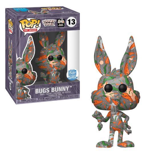 Funko Pop! Art Series: Looney Tunes (80 years of Bugs Bunny) - Bugs Bunny 13 - Funko Shop Exclusive (Vaulted)